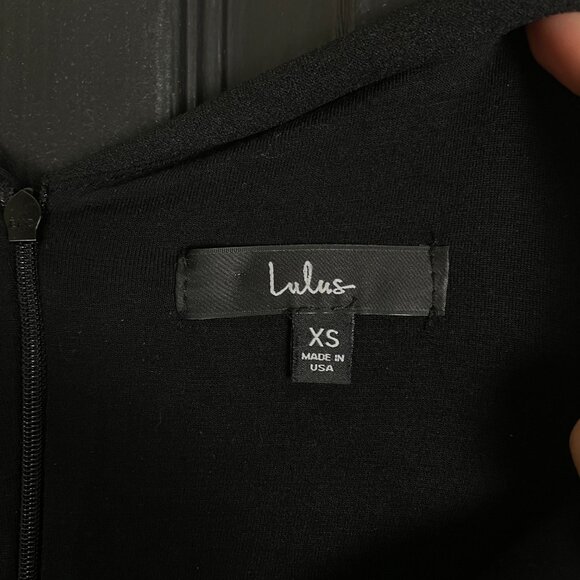 Lulus Iconic Moment Black Bodycon Midi Dress - Picture 5 of 5